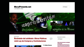 What Mocapresente.net website looked like in 2020 (3 years ago)