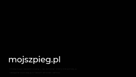 What Mojszpieg.pl website looked like in 2020 (3 years ago)