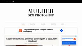What Mulhersemphotoshop.com.br website looked like in 2020 (3 years ago)