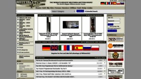 What Militaria321.com website looked like in 2020 (3 years ago)