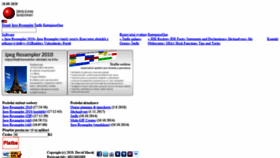What Macek.cc website looked like in 2020 (3 years ago)