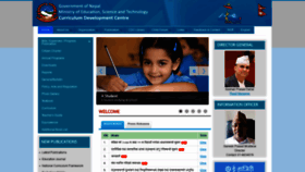 What Moecdc.gov.np website looked like in 2020 (3 years ago)