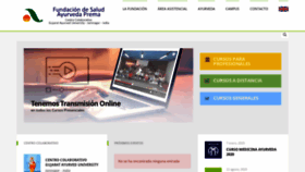 What Medicinaayurveda.org website looked like in 2020 (3 years ago)