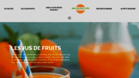 What Mesjusdefruits.fr website looked like in 2020 (3 years ago)
