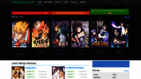 What Mangastream.xyz website looked like in 2020 (3 years ago)