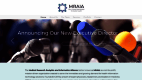 What Mraia.org website looked like in 2020 (3 years ago)