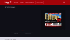What Megatv.com.br website looked like in 2020 (3 years ago)