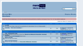 What Menshelp.cc website looked like in 2020 (3 years ago)