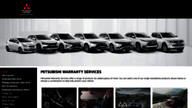 What Mitsubishi-warranty.co.uk website looked like in 2020 (3 years ago)