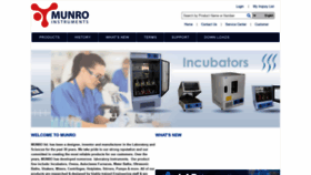 What Munroscientific.co.uk website looked like in 2020 (3 years ago)