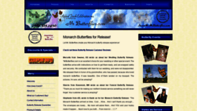 What Mrbutterflies.com website looked like in 2020 (3 years ago)
