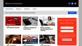 What Muncaladomiciliu.net website looked like in 2020 (3 years ago)