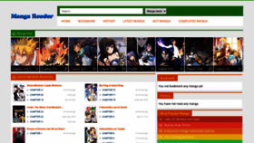 What Manga-reader.fun website looked like in 2020 (3 years ago)