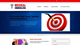 What Medikalonkolog.com website looked like in 2020 (3 years ago)