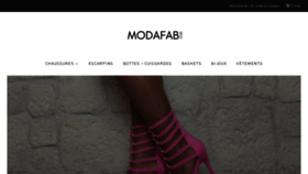What Modatoi.co.uk website looked like in 2020 (3 years ago)