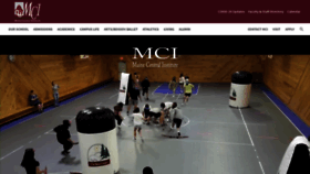 What Mci-school.org website looked like in 2020 (3 years ago)