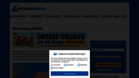 What Mecklenburg-strelitz.de website looked like in 2020 (3 years ago)