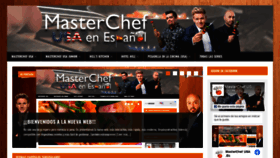 What Masterchefusa.es website looked like in 2020 (3 years ago)