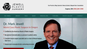 What Markjewellmd.com website looked like in 2020 (3 years ago)