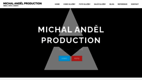 What Michalandel.cz website looked like in 2020 (3 years ago)