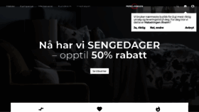 What Mobelringen.no website looked like in 2020 (3 years ago)