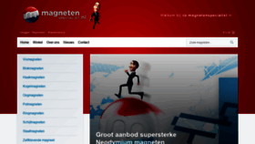 What Magnetenspecialist.nl website looked like in 2020 (3 years ago)
