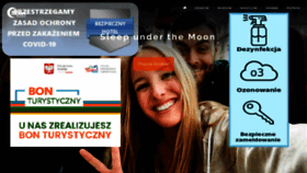 What Moonhostel.pl website looked like in 2020 (3 years ago)