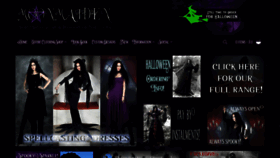 What Moonmaiden-gothic-clothing.co.uk website looked like in 2020 (3 years ago)