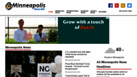 What Minneapolisnews.net website looked like in 2020 (3 years ago)