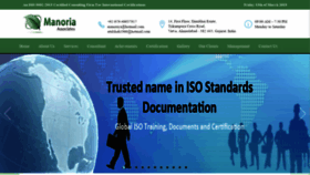 What Manoriaassociates.com website looked like in 2020 (5 years ago)