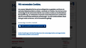 What Marktdigital.de website looked like in 2020 (3 years ago)