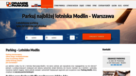 What Modlinparking.pl website looked like in 2020 (3 years ago)