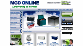 What Mgdonline.co.uk website looked like in 2020 (3 years ago)