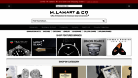What Mlahart.com website looked like in 2020 (3 years ago)