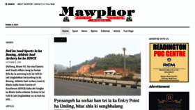 What Mawphor.com website looked like in 2020 (3 years ago)