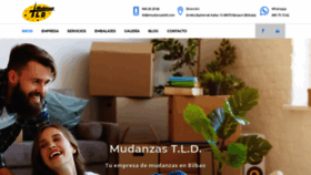 What Mudanzastld.com website looked like in 2020 (3 years ago)