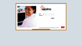 What My.leprinofoods.com website looked like in 2020 (3 years ago)