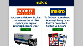 What Makro.co.uk website looked like in 2020 (3 years ago)