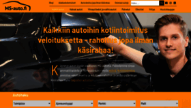 What Ms-auto.fi website looked like in 2020 (3 years ago)