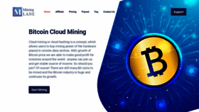What Miningland.website website looked like in 2020 (3 years ago)