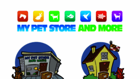 What Mypetstoreandmore.com website looked like in 2020 (3 years ago)