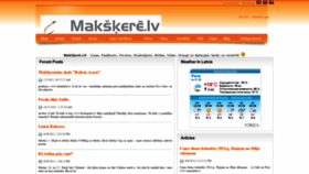 What Makskere.lv website looked like in 2020 (3 years ago)