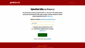 What Moje.prace.cz website looked like in 2020 (3 years ago)