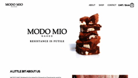 What Modomio.com.au website looked like in 2020 (3 years ago)