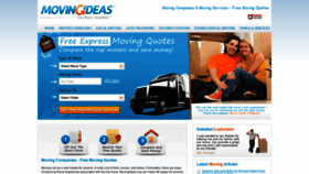 What Movingideas.org website looked like in 2020 (3 years ago)
