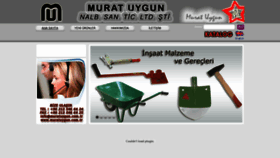 What Muratuygun.com.tr website looked like in 2020 (3 years ago)