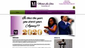 What Micheleleeellis.com website looked like in 2020 (3 years ago)