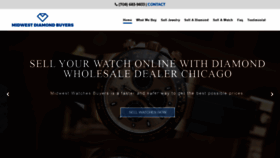 What Midwestdiamondbuyers.com website looked like in 2020 (3 years ago)