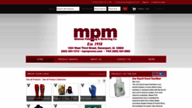 What Mpmpromo.com website looked like in 2020 (3 years ago)