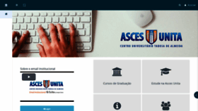 What Moodle.asces.edu.br website looked like in 2020 (3 years ago)